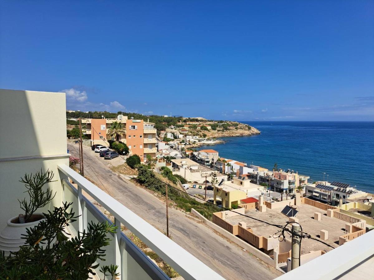 Seaview Flora'S Luxury Apartment-300Meters From The Beach Rétino Exterior foto