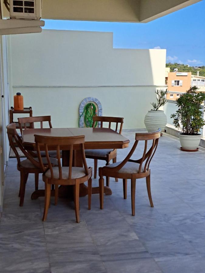 Seaview Flora'S Luxury Apartment-300Meters From The Beach Rétino Exterior foto