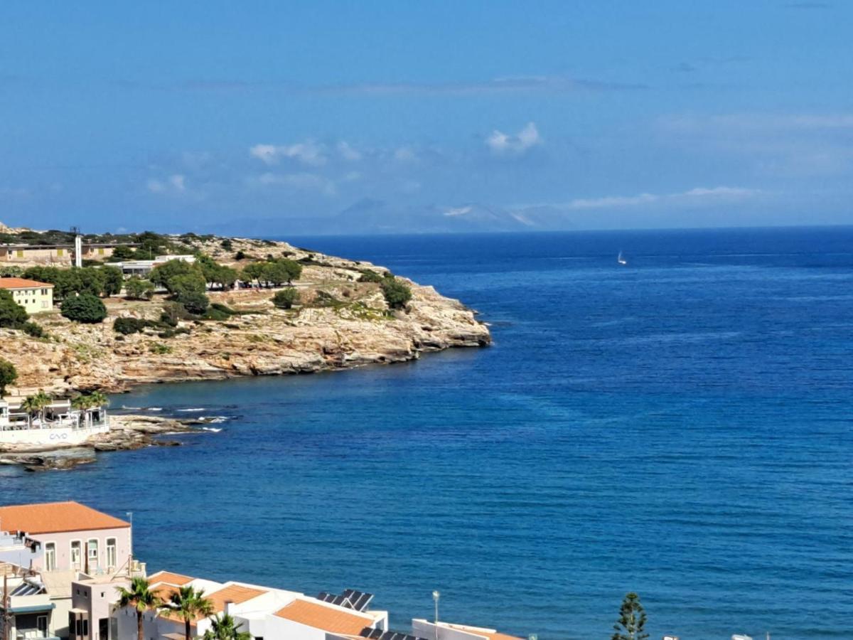 Seaview Flora'S Luxury Apartment-300Meters From The Beach Rétino Exterior foto